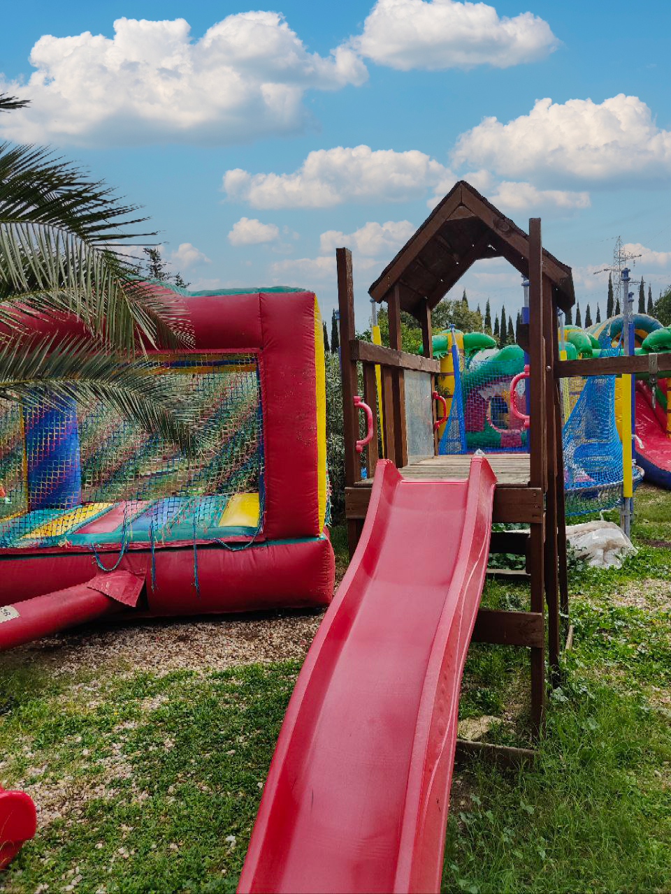 Parco giochi interno ed esterno del Ristorante EUR